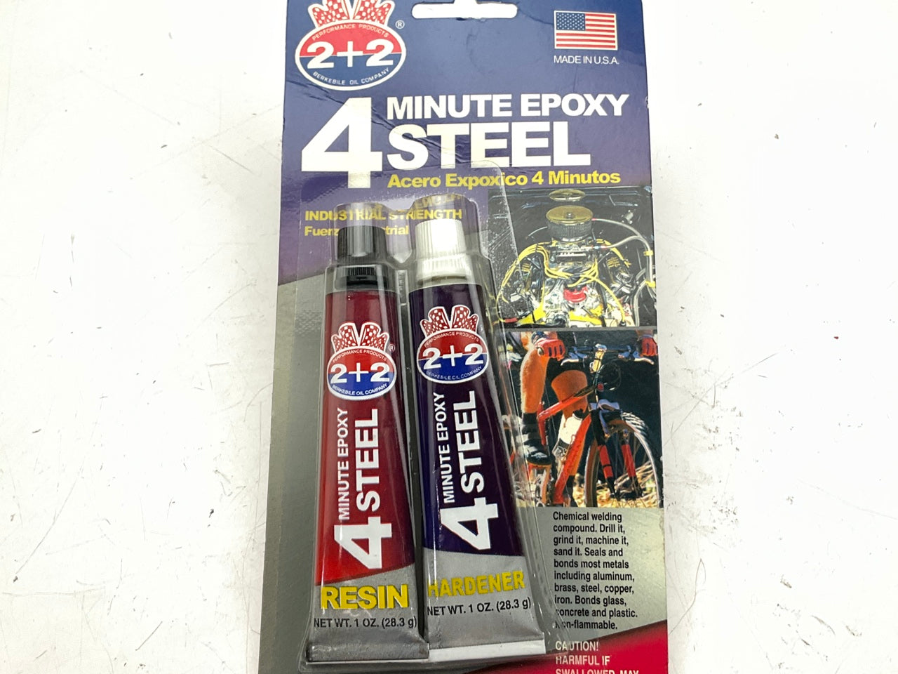 Berkebile B12 4 Minute Steel Epoxy, 2 Oz
