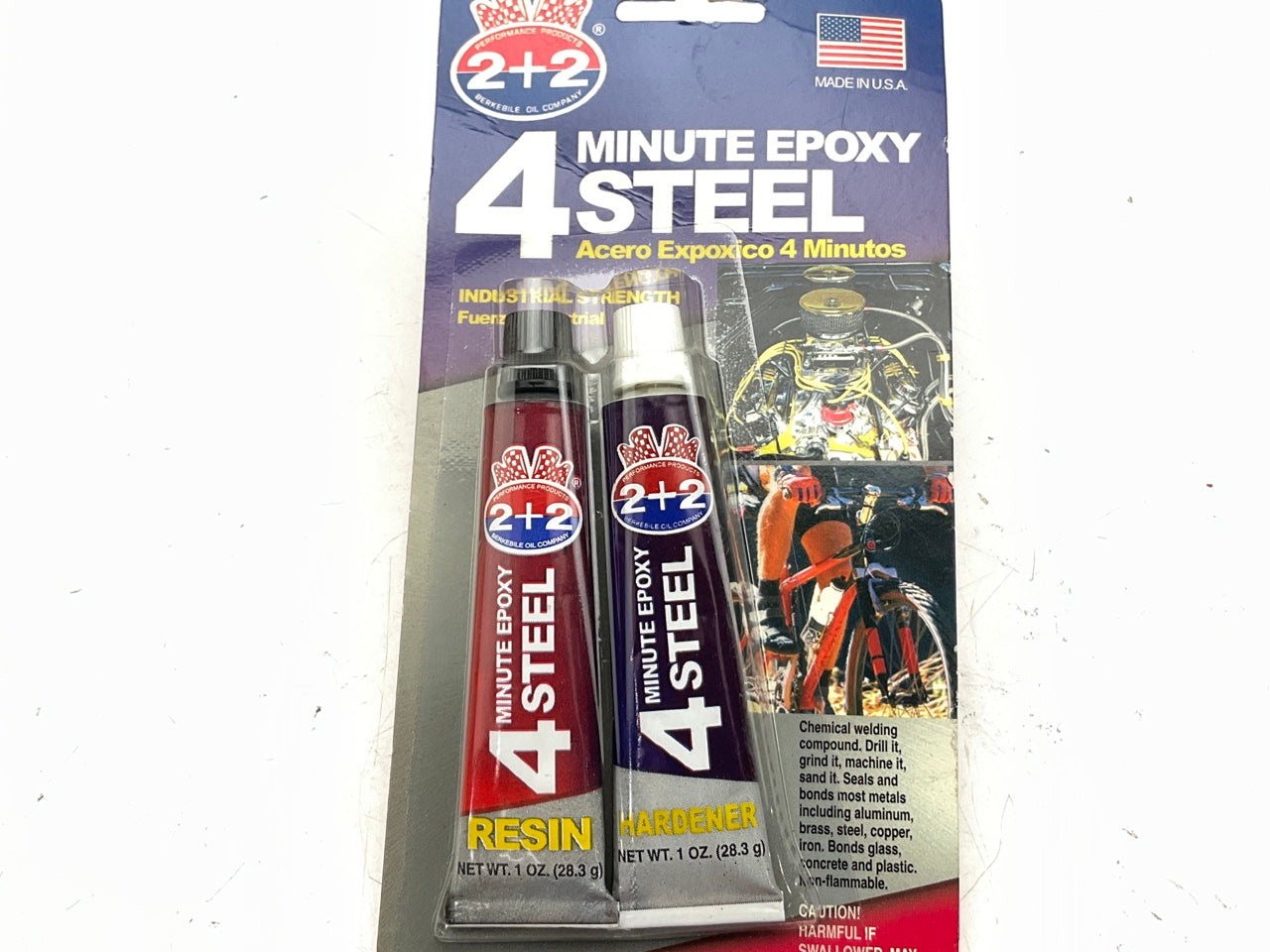 Berkebile B12 4 Minute Steel Epoxy, 2 Oz