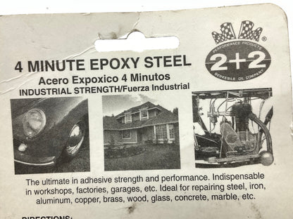 Berkebile B12 4 Minute Steel Epoxy, 2 Oz
