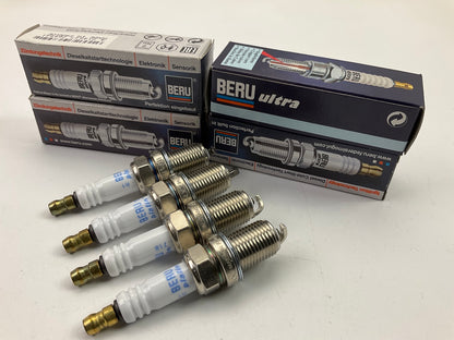 (4) GENUINE Beru Z171 Spark Plugs 14 F-7 DPURX2 For Volvo 1.9L 2.3L 2.4L TURBO