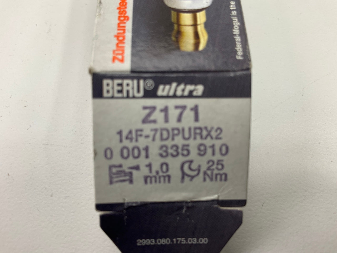 (5) Genuine Beru Z171 Spark Plugs For Volvo 2.5L I5 TURBO 14 F-7 DPURX2