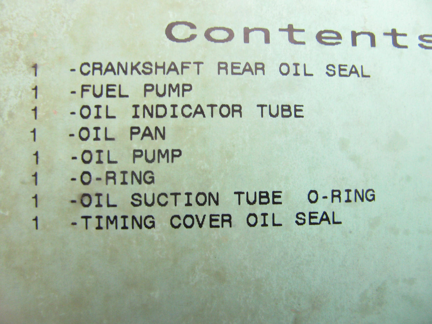 Engine Conversion Gasket Set- Best Value CS8132 Conversion (Lower) Gasket Set