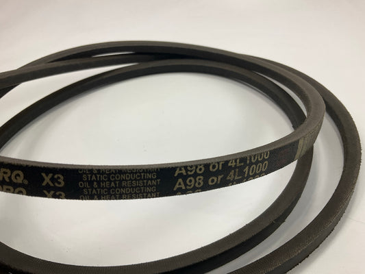 Bestorq A98 Industrial Accessory Drive Belt, 1/2'' X 100''