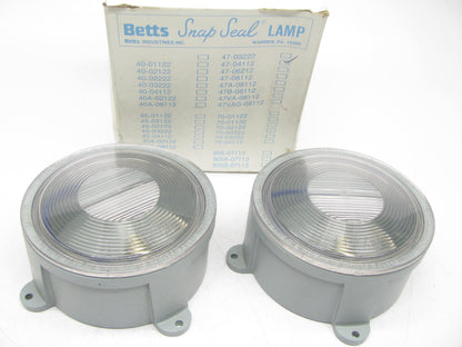 (2) Betts 47-04112 VINTAGE 47-SERIES Surface Mount Backup Light Lamp