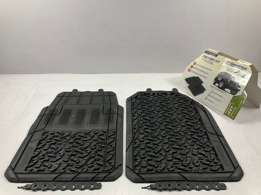 BFGoodrich 580-10 Rubber All-Weather Floor Mats, Black, For Jeep 25.5''x17.75''