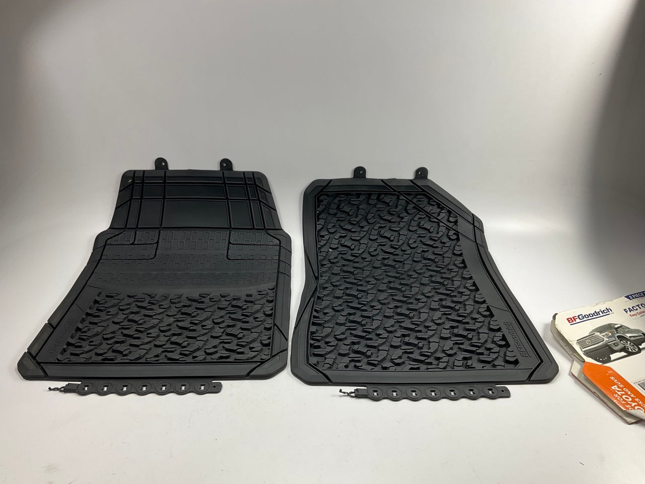 BF Goodrich FL58410 Front 2-Piece Cut-to Fit Rubber Floor Mats For Toyota Trucks