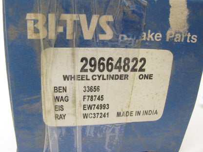 Bi-tvs 29664822 Drum Brake Wheel Cylinder - Rear Right