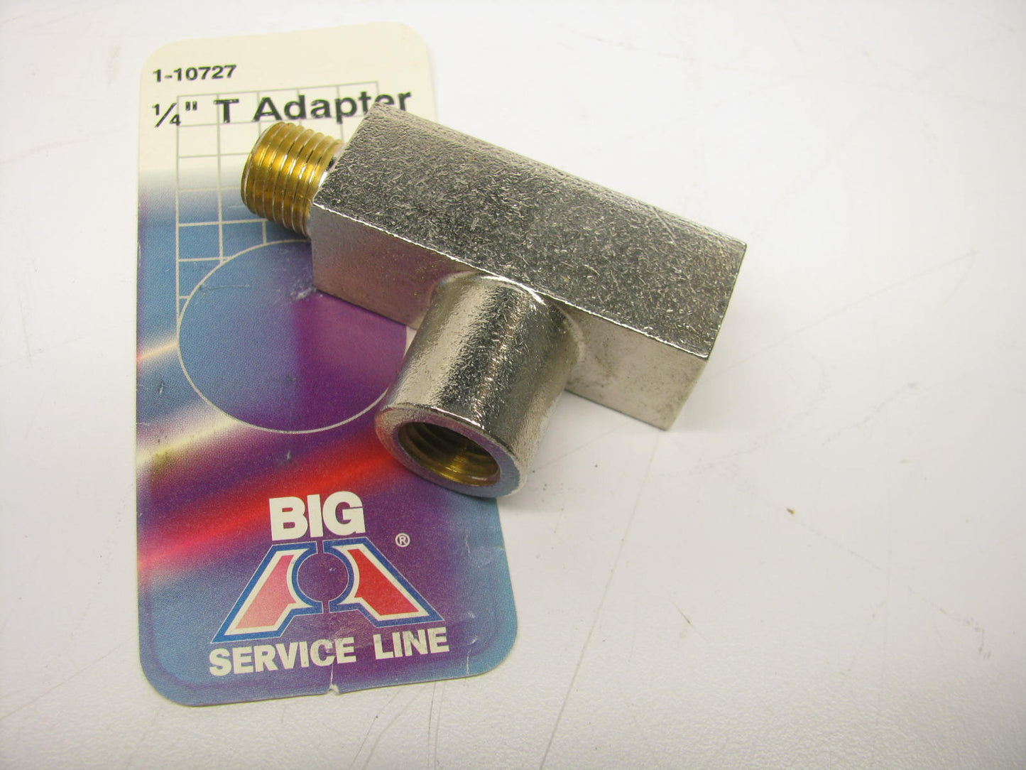 Big A 1-10727 1/4'' T Tee Adapter Fitting - Female, Female, Male