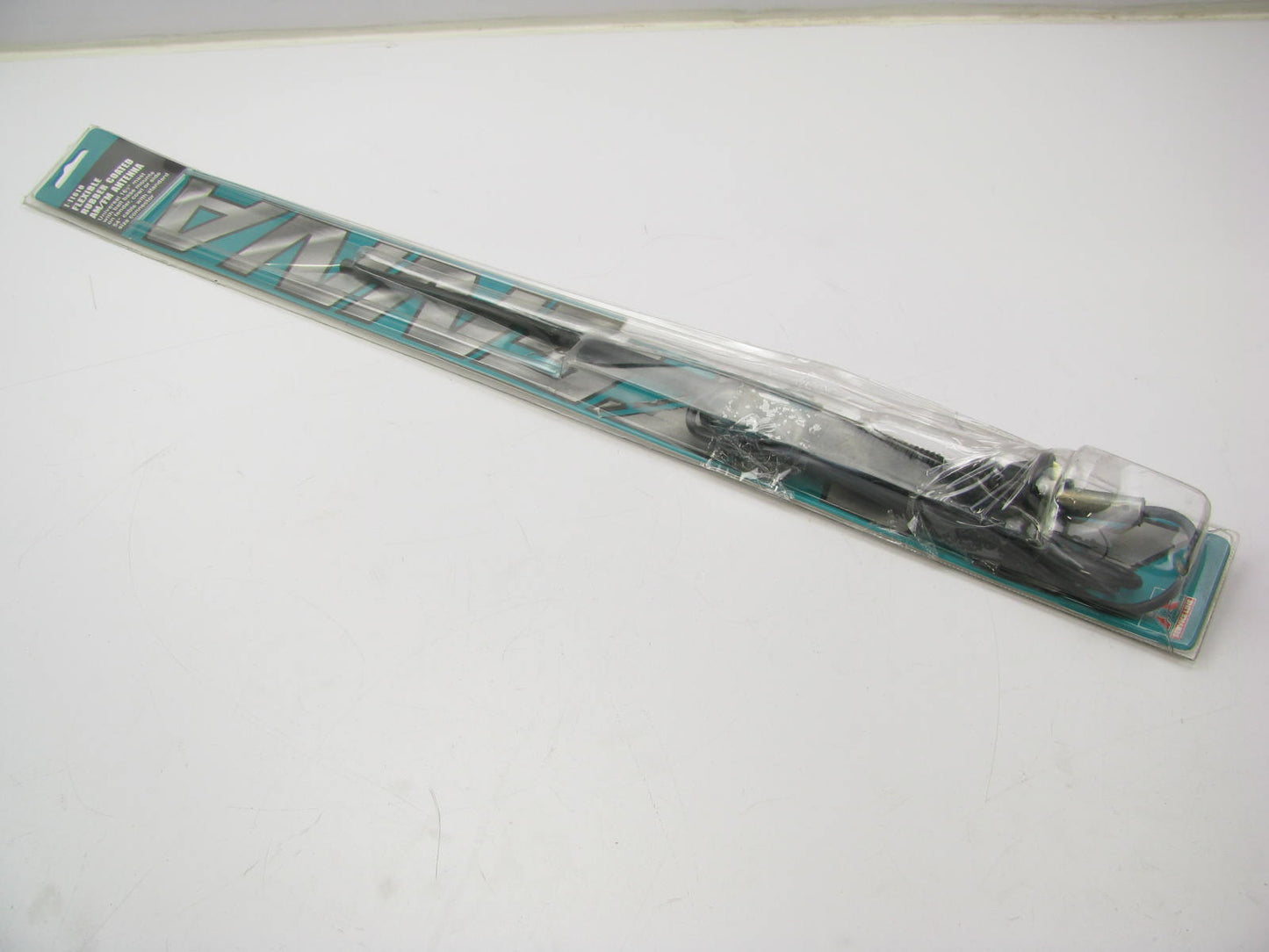 Big A 1-11610 Flexible Rubber Coated AM/FM Antenna 16-1/2'' Mast Ball Base