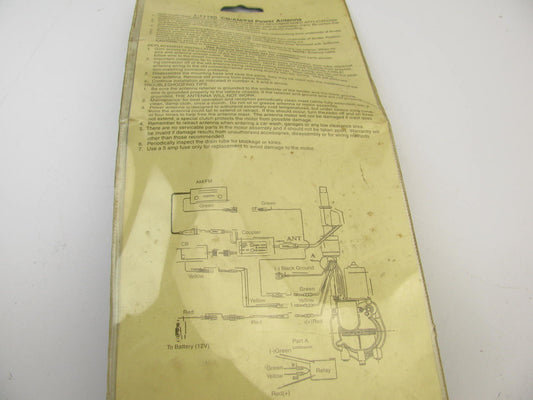 Big A 11783 Universal Motorized AM/FM Fully Automatic Power Antenna
