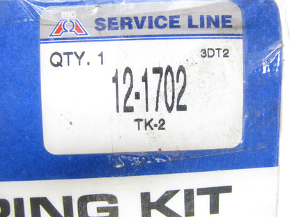 (x2) Pair Of Trailer Bearing Repair Kits For 1-1/16 Inch Straight Spindles TK-2