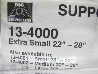 Big A 13-4000 XS Extra Small Back Support Brace - 22'' - 28''
