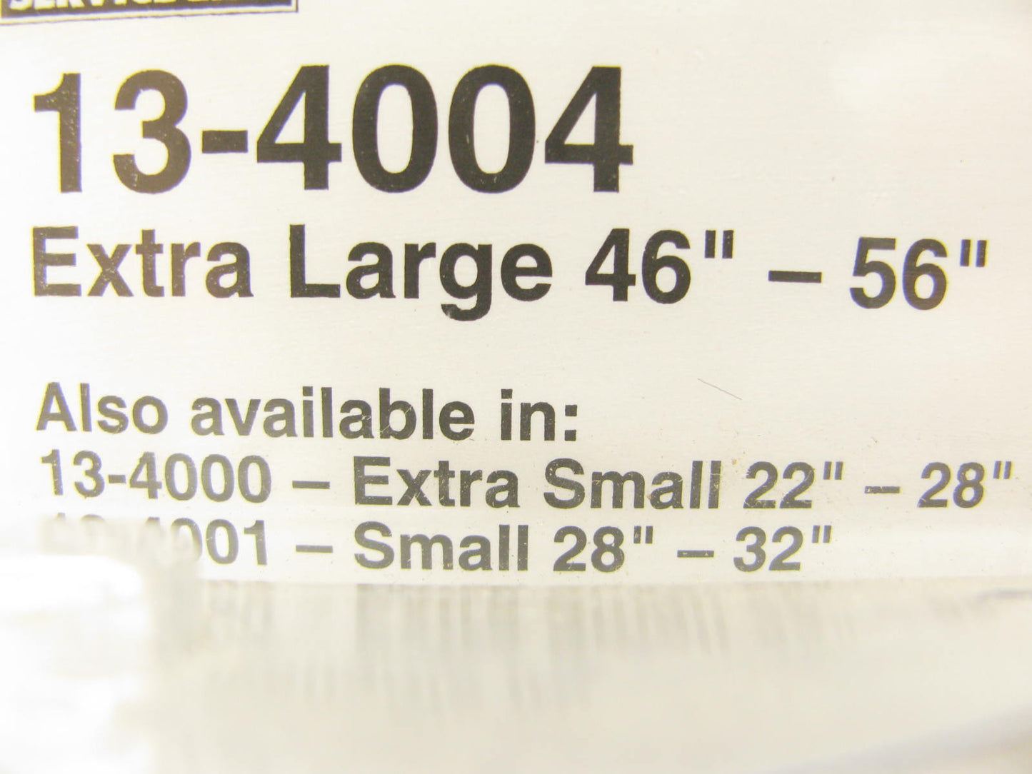 Big A 13-4004 Lower Back Support Belt - Extra Large 46'' - 56''