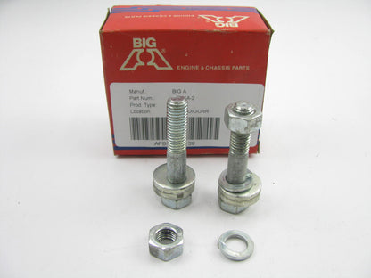 (2) Big A 13211A Front Lower Alignment Camber Bolt Kit - 1-1/8 Degree