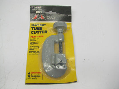 Big A 17-9108 Heavy Duty Tubing Cutter Tool - 1/8'' To 1-1/8'' Tubing MADE IN USA