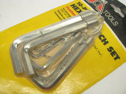 Big A 17-9739 10-Piece SAE Hex Wrench Set