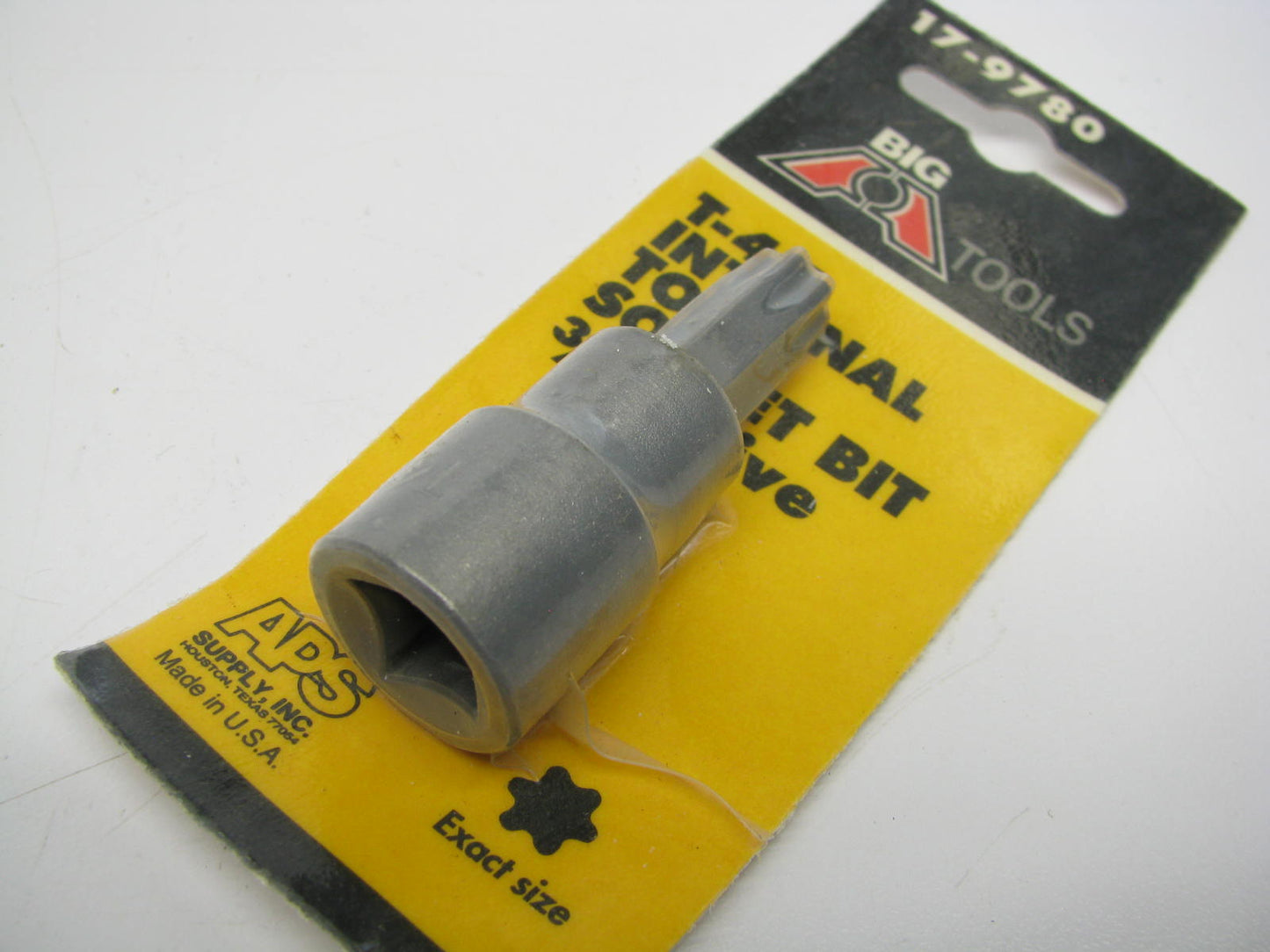 Big A 17-9780 T-47 Internal Torx Socket Bit - 3/8'' Drive