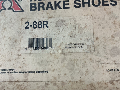 Big A 2-88R Rear Brake Shoes For 1968-1969 International Harvester 1500B 1500C