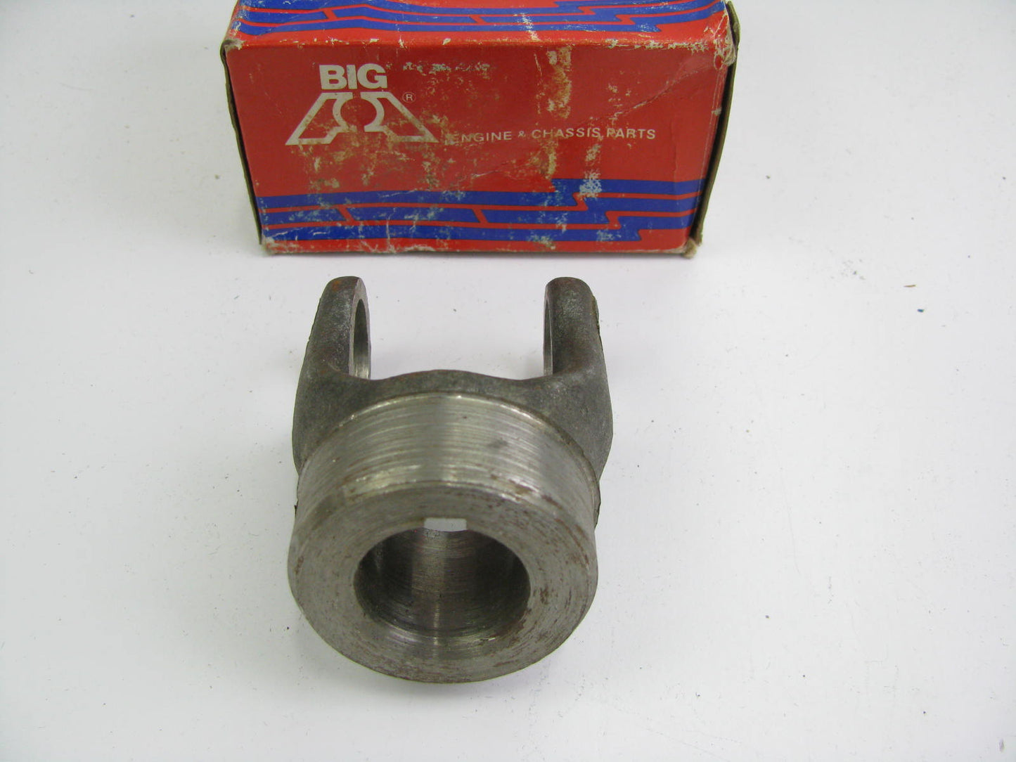 Big A 21011 PTO End Yoke N1000 Series 1-1/16'' Bore 1/4'' Key 2.250'' Hub Diameter