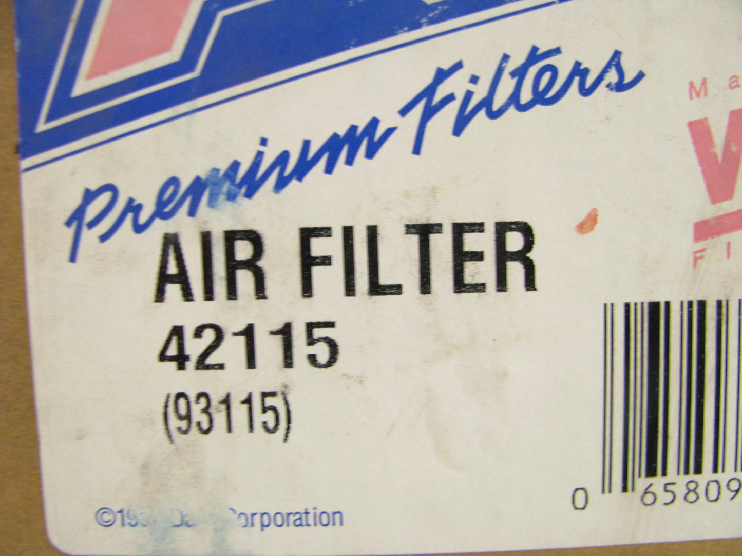 Big A 42115 HD Air Filter Replaces A399C PA1851 P134534 A42002 AF308
