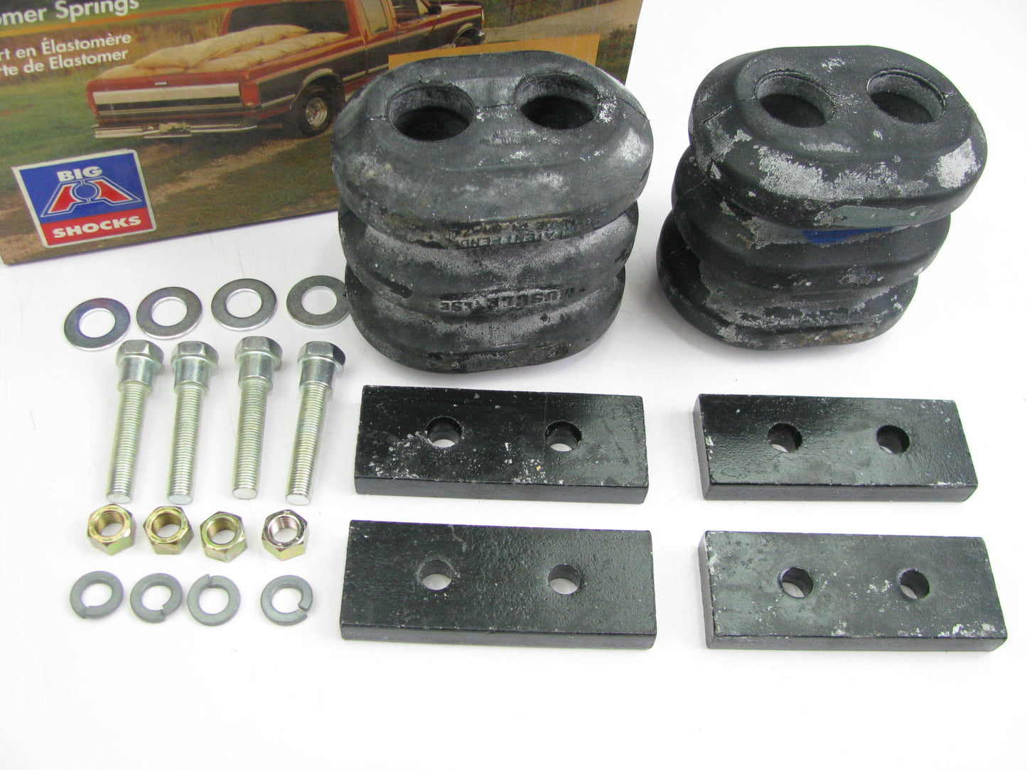 Big-A 424APS Truck Suspension Enhancement Rubber Elastomer Helper Springs Kit