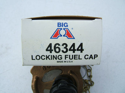 Big A 46344  Solid Brass Locking Saddle Fuel Tank Cap Velvac 68L-3