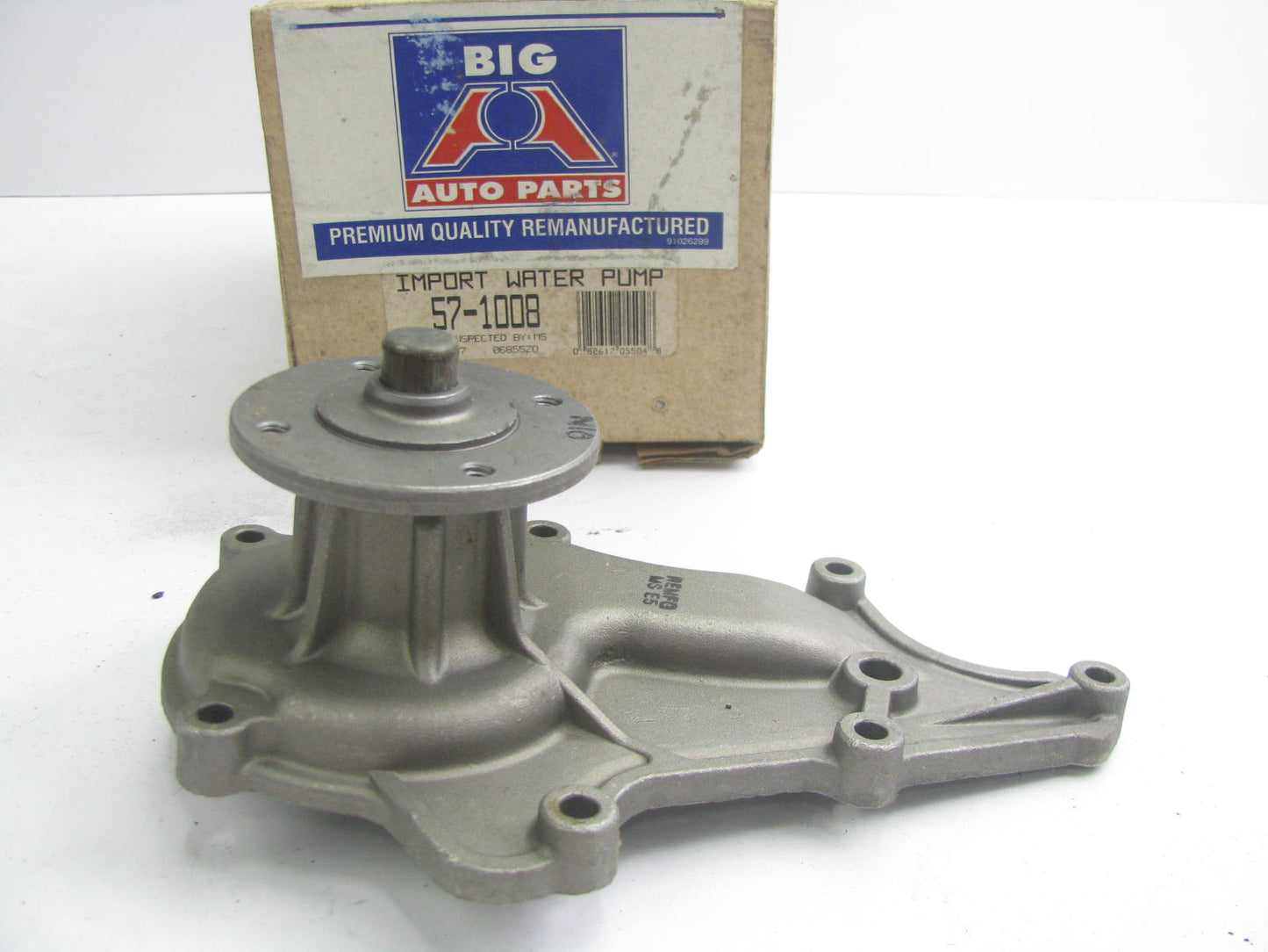 Big A 57-1008 Reman Engine Water Pump For 1976-1977 Toyota 2.2L-L4