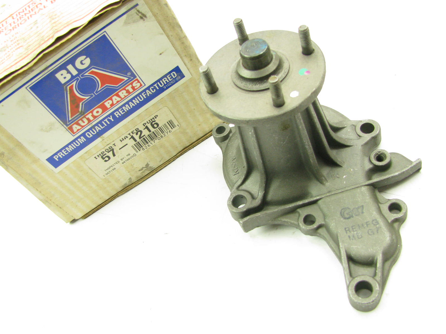 Big A 571216 Reman Water Pump For 1983-1987 Toyota Corolla 1.6L-L4