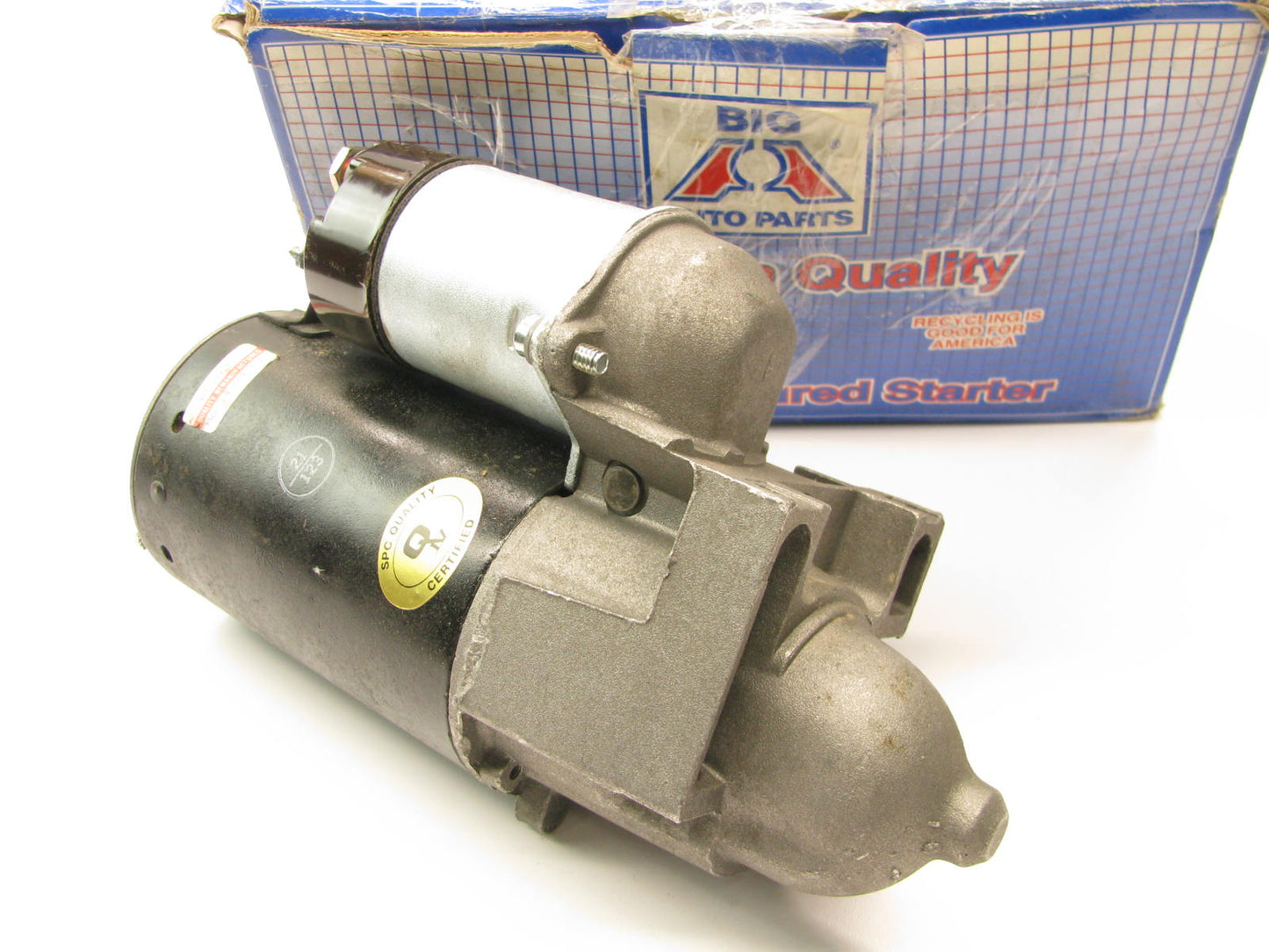 Reman Big A  - Delco Remy 729111S Starter W/ Solenoid - 5MT