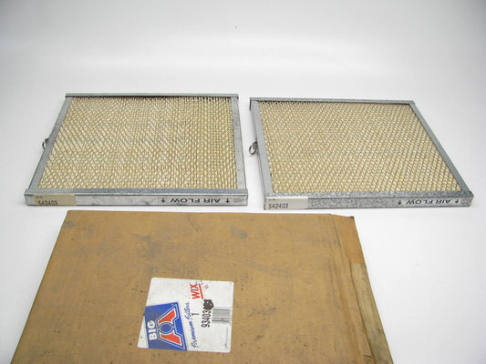 (x2) Cabin Air Filters For CAT Equipment 93403, 542403,  42403,