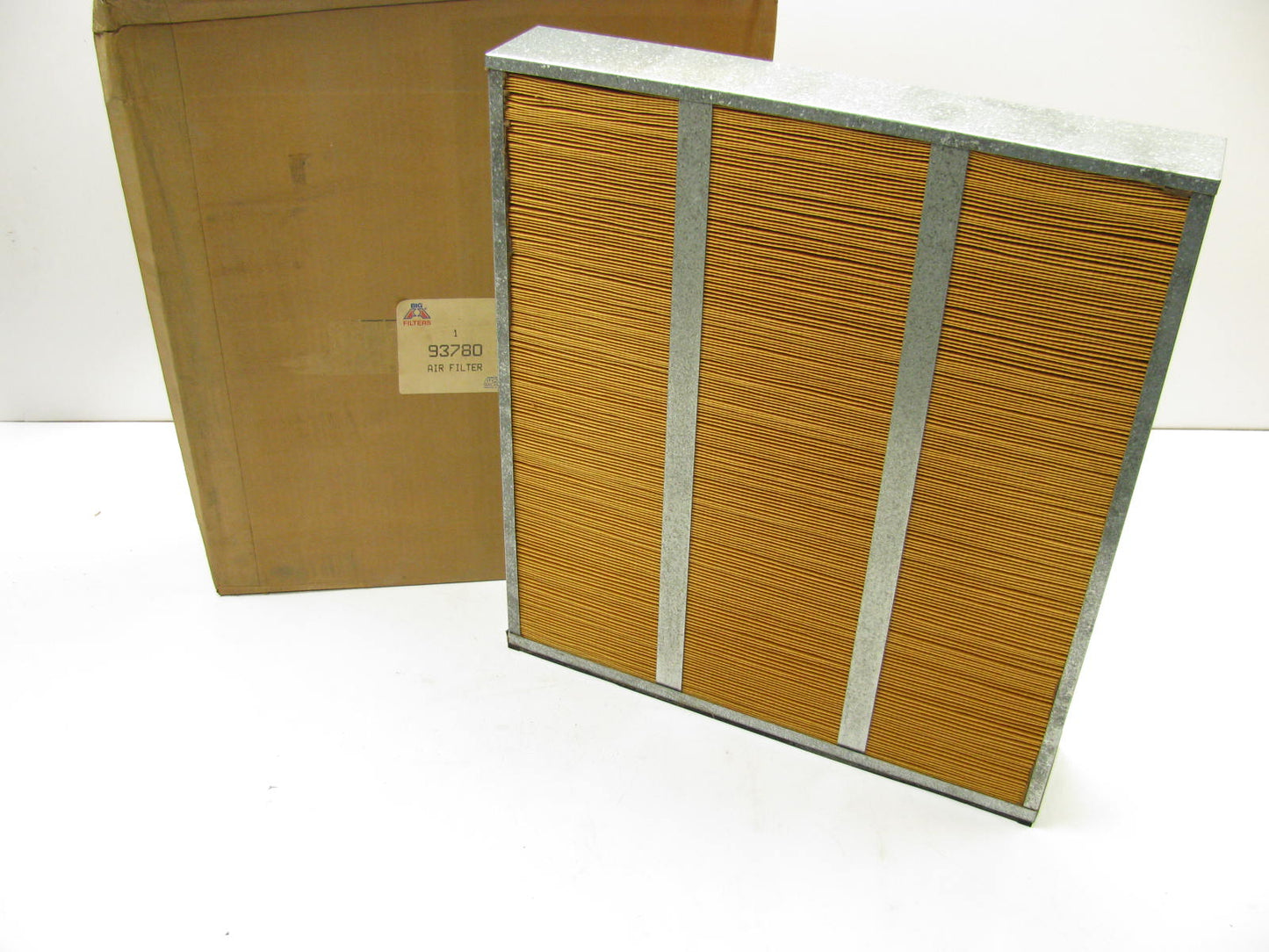 Big A 93780 Panel Air Filter Replaces White 27-074049