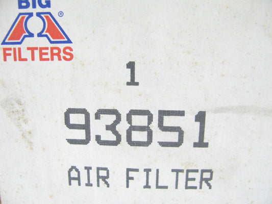 Big A 93851 Air Filter Replaces CA223 42851 A32083 LAF851 AF134 AF826 P181107