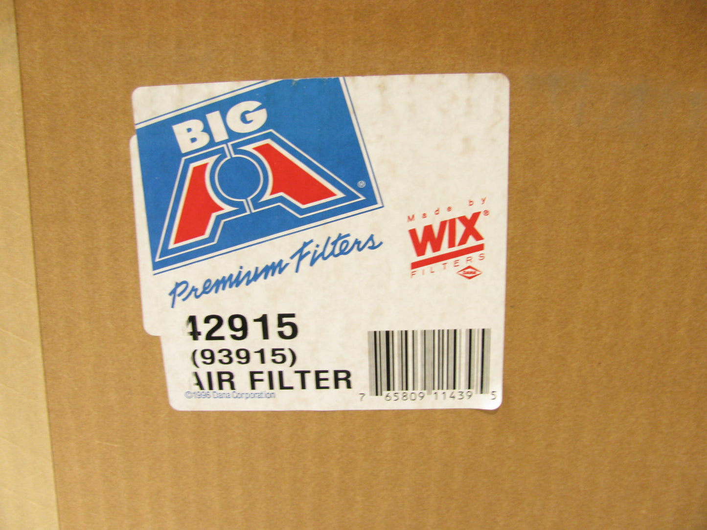 Big A 93915 Air Filter Replaces  P113395 , AF463, FA567, 42915,C8HZ9601C,