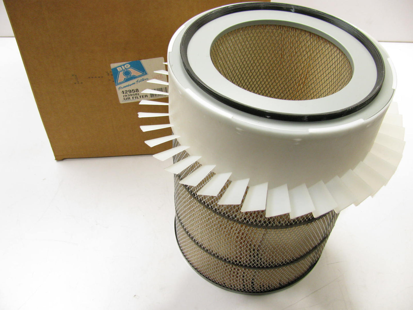 Big A 93958 Finned Air Filter Replaces 42958, AF474K1, P181067