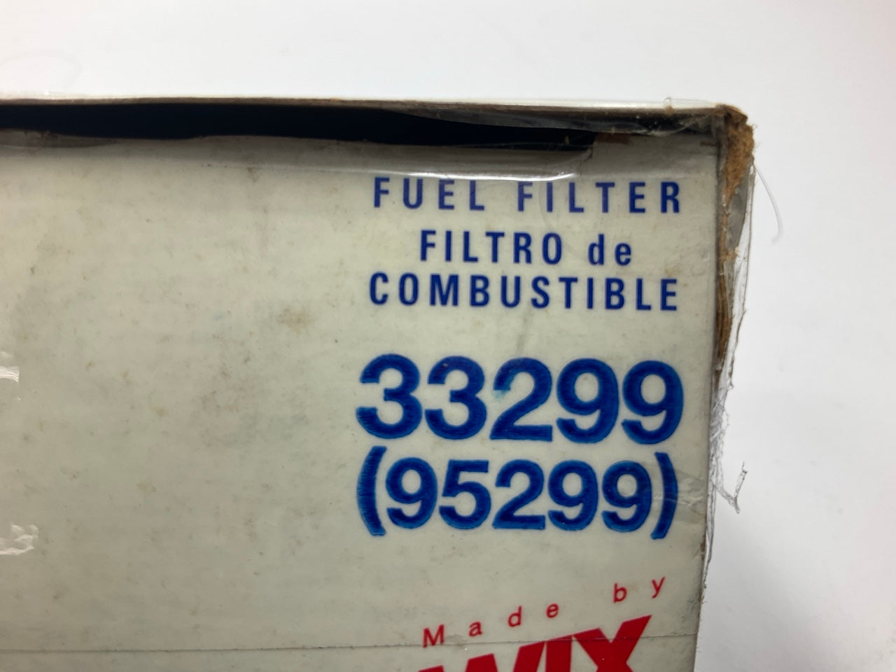 Big A 95299 Fuel Filter For 1989-1991 GMC Motorhome 454-V8; Replaces Wix # 33299