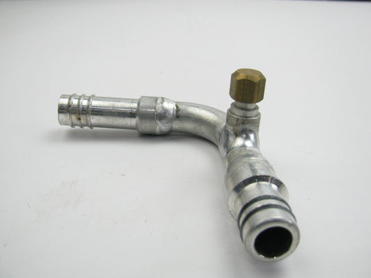 Big A A7453 90 Deg Male W/ 1/4'' Charge Port 12# Hose 5/8'' Fitting 3/4'' Coupling