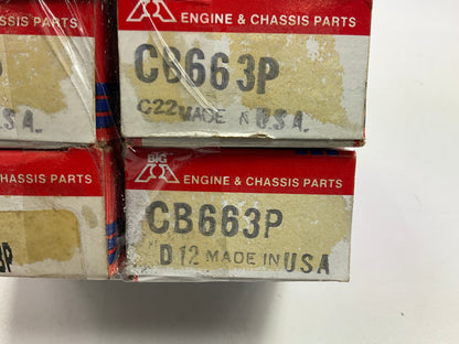 (6) Big A CB-663P Connecting Rod Bearings - Standard