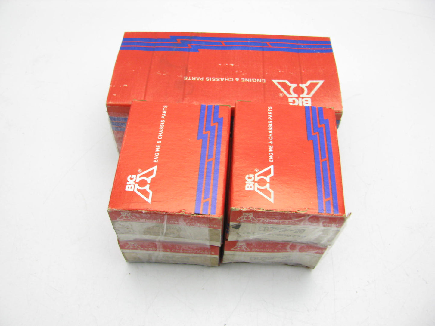(4) Big A CB758P-20 Connecting Rod Bearings .020'' 1959-78 Pontiac 350-455 V8