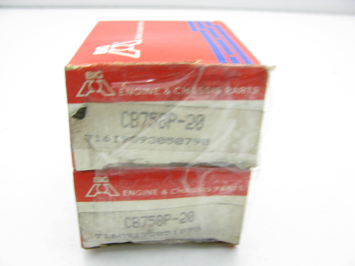 (4) Big A CB758P-20 Connecting Rod Bearings .020'' 1959-78 Pontiac 350-455 V8