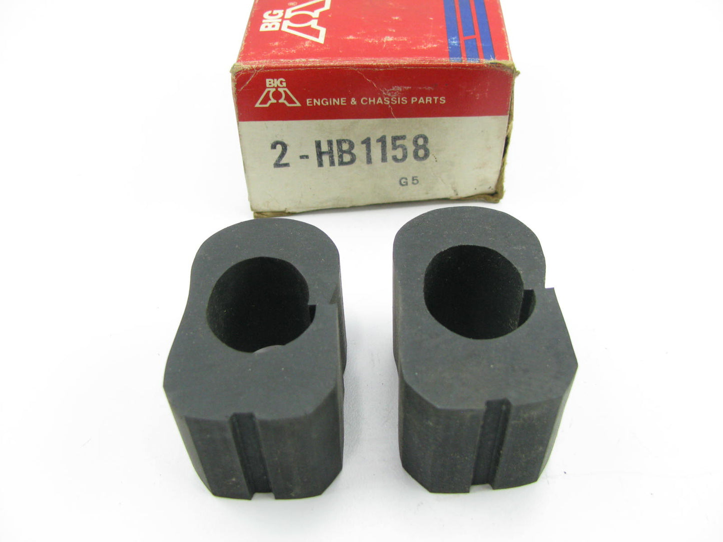 (2) Big A HB1158 Suspension Stabilizer Sway Bar Bushing - Front