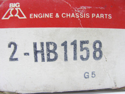 (2) Big A HB1158 Suspension Stabilizer Sway Bar Bushing - Front