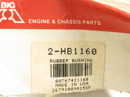 (2) Big A HB1160 Suspension Stabilizer Sway Bar Bushing - Front