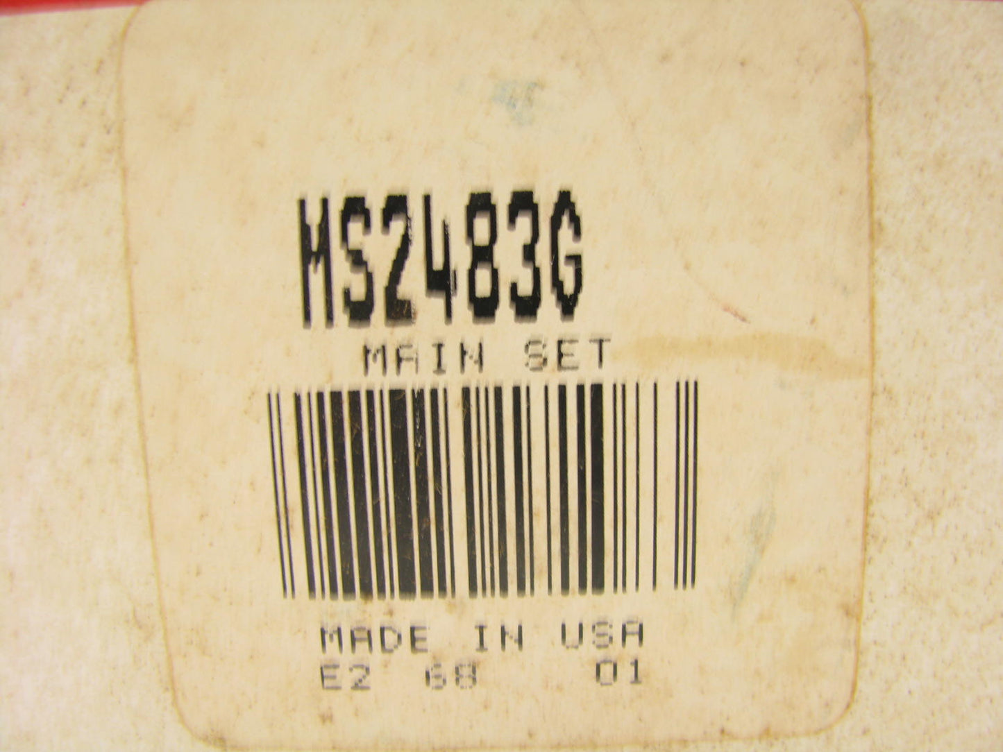 Big A MS2483G Engine Main Bearings - Standard 1959-1979 Pontiac 326 350 389 400