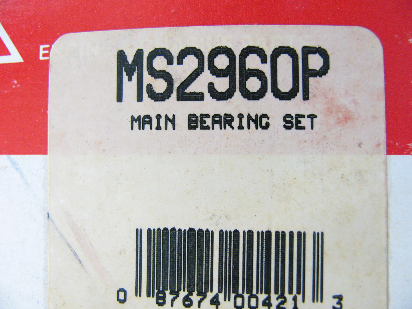 Big A MS2960P Main Bearings - Standard 1967-1990 GM 181 196 204 225 231 252