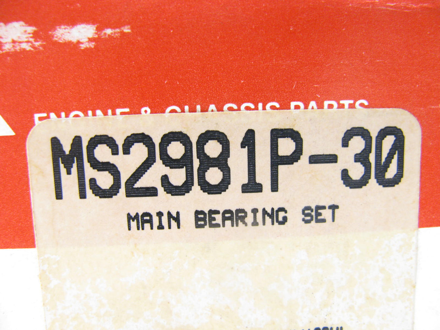 Big A MS2981P-030 Engine Main Bearing Set .030'' 1975-1976 Ford 351W 400 V8