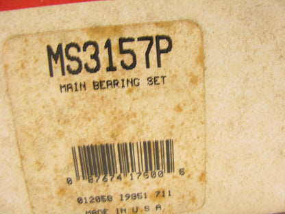 Big A MS3157P Engine Main Bearings - Standard 1973-1988 VW Audi 1.6L 1.7L 1.8L