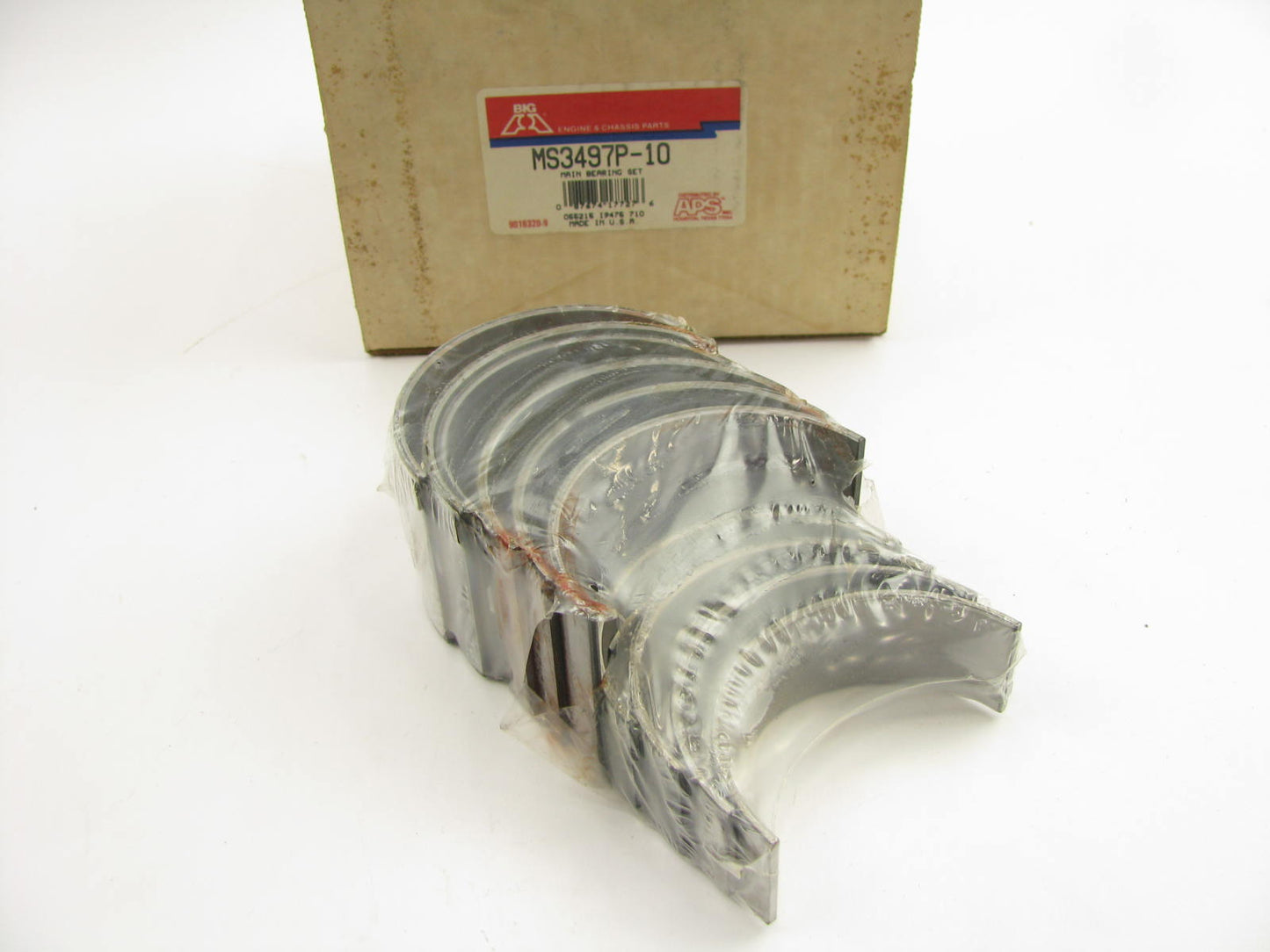 Big A MS3497P-10 Engine Main Bearings .010'' For Case 251 267 284 301