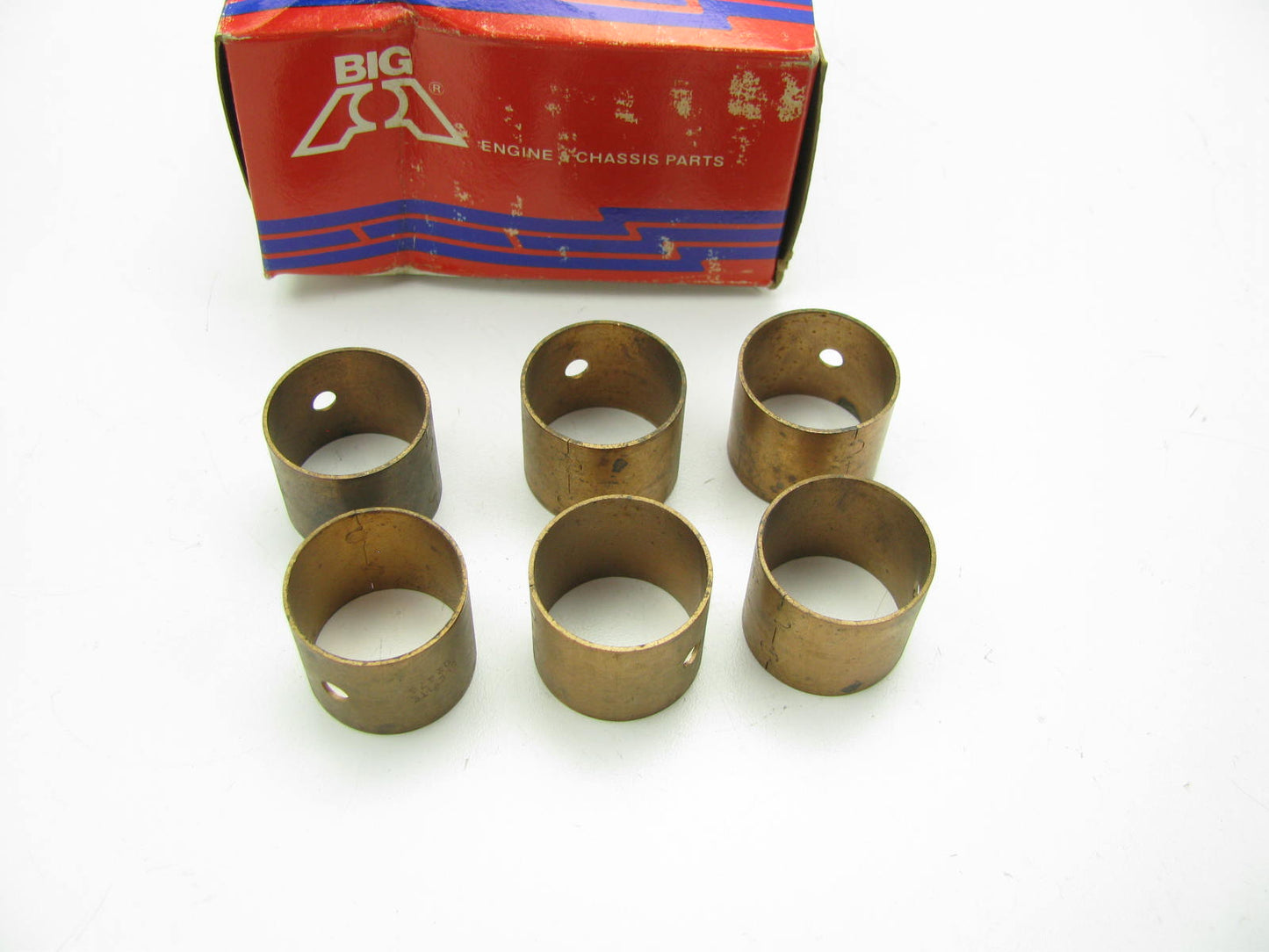 (6) Big A PB924 Engine Piston Pin Bushing 1978-1981 GM 260 350