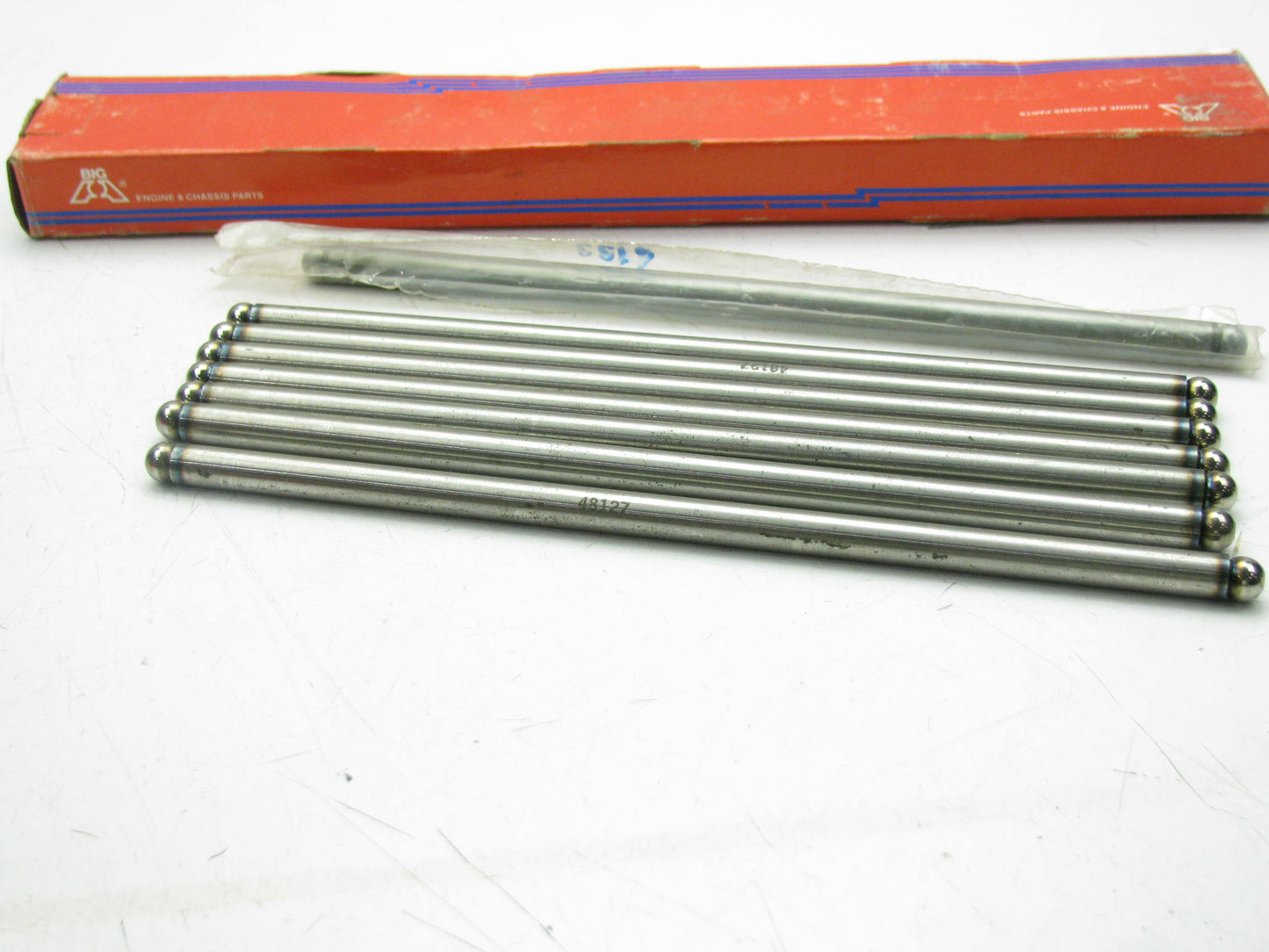 (8) Engine Push Rods  Big A RP-3166