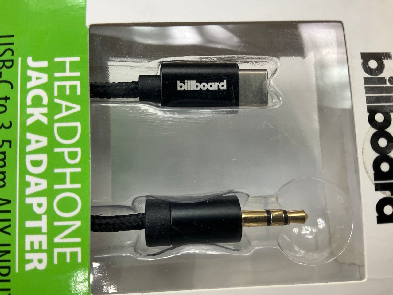 Billboard BB2873 USB-C To 3.5mm AUX Input Headphone Jack Adapter